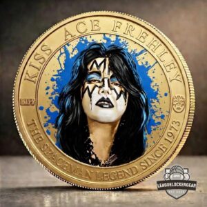 KISS Ace Frehley The Spaceman Legend Since 1973 Collector's Coin