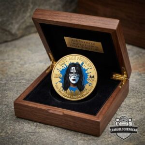 KISS Ace Frehley The Spaceman Legend Since 1973 Collector's Coin
