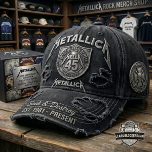 Metallica 45th Anniversary Baseball Cap