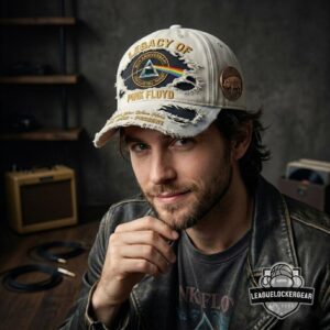Pink Floyd 61st Anniversary Distressed Cap