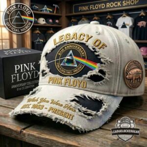 Pink Floyd 61st Anniversary Distressed Cap