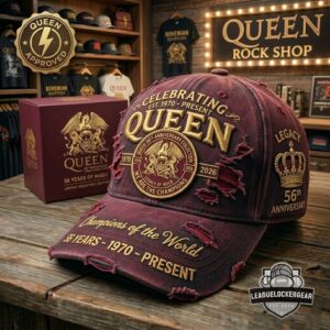 Queen 56th Anniversary Legacy Collection 1970-2026 Cap