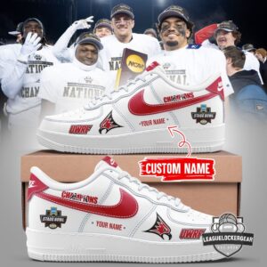 UWRF Falcons National Champions Stagg Bowl Custom Name Air Force 1 Shoes