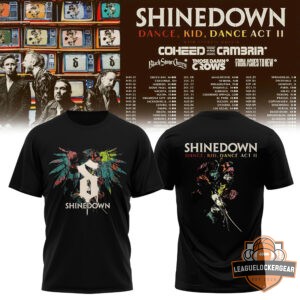 Shinedown Dance Kid Dance Act II World Tour TShirt 1