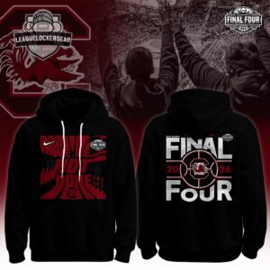 South Carolina Gamecocks We're Not Done NCAA Women's Final Four 2026 Hoodie