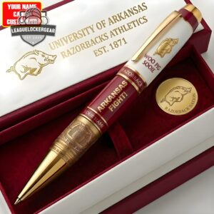 University of Arkansas Razorbacks Woo Pig Sooie Personalized Pen