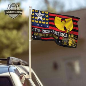 Wu-Tang Clan 250 Years of Freedom 1776-2026 America Flag