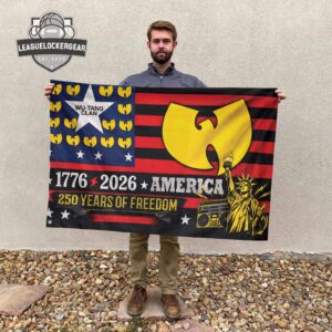 Wu-Tang Clan 250 Years of Freedom 1776-2026 America Flag
