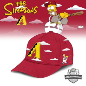 Arizona Diamondbacks x The Simpsons Homer at the Bat Baseball Jersey