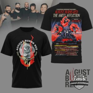 August Burns Red The Amity Affliction The Spring Horizons Tour 2026 T-Shirt