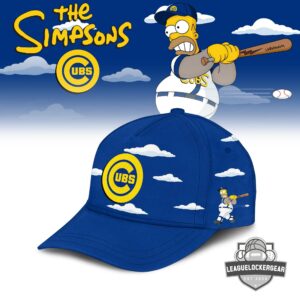 Chicago Cubs The Simpsons Baseball Jersey