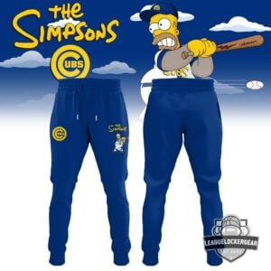 Chicago Cubs The Simpsons Baseball Jersey