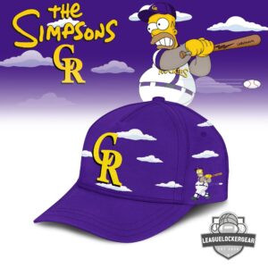 Colorado Rockies x The Simpsons Baseball Jersey