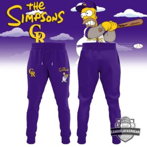 Colorado Rockies x The Simpsons Baseball Jersey