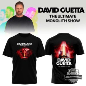 David Guetta The Ultimate Monolith Show T-Shirt