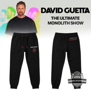 David Guetta The Ultimate Monolith Show Tour Hoodie