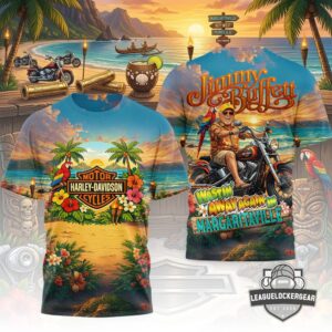 Jimmy Buffett x Harley-Davidson Wastin' Away Again In Margaritaville T-Shirt