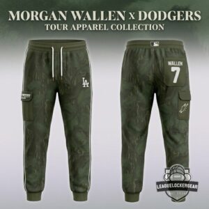 Morgan Wallen x Los Angeles Dodgers Still The Problem Tour 2026 Baseball Jersey