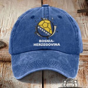 Bosnia-Herzegovina Soccer Dad Hat