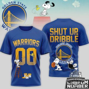 Golden State Warriors Snoopy Woodstock T-Shirt