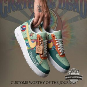 Grateful Dead Dancing Bears Steal Your Face Custom Air Force Shoes