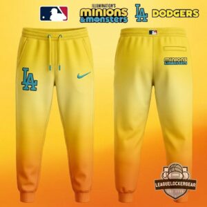 Los Angeles Dodgers Illumination's Minions & Monsters Baseball Jersey