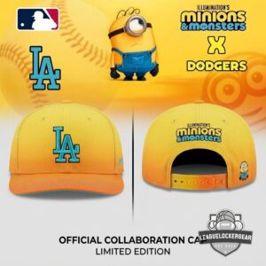 Los Angeles Dodgers Illumination's Minions & Monsters Baseball Jersey