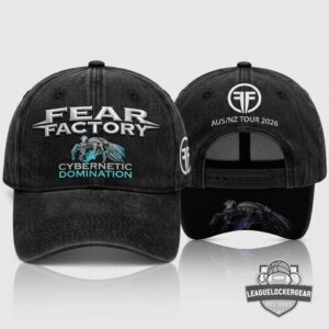 Fear Factory Cybernetic Domination 35 Years Of Fear AUS/NZ Tour 2026 T-Shirt