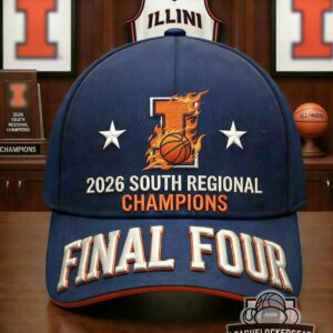 Illinois Fighting Illini 2026 South Regional Champions Final Four Cap