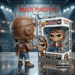 Iron Maiden 50th Anniversary Aces High Eddie Funko Pop Figure