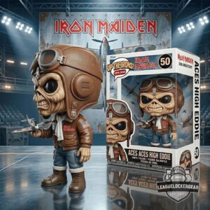 Iron Maiden 50th Anniversary Aces High Eddie Funko Pop Figure