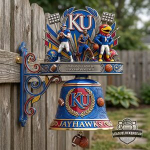 Kansas Jayhawks Wall Bell