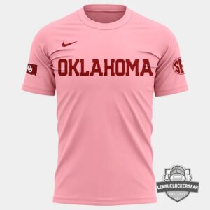 Oklahoma Sooners Softball Pink Game T-Shirt
