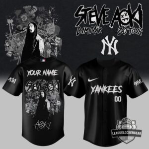 Steve Aoki x New York Yankees Dim Mak 3.0 Tour Baseball Jersey