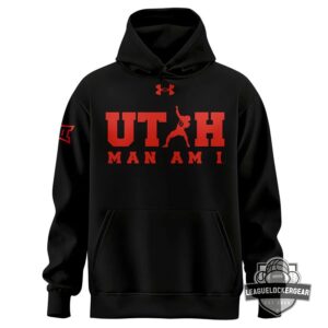 Coach Morgan Scalley Utah MAN AM I Hoodie