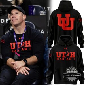 Coach Morgan Scalley Utah MAN AM I Hoodie