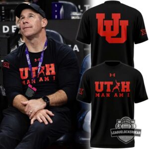 Coach Morgan Scalley Utah MAN AM I T-Shirt