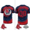 Boston Red Sox x Grateful Dead Baseball Jersey