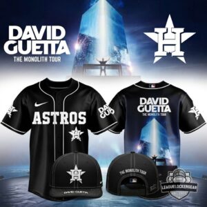 David Guetta The Monolith Tour Houston Astros Baseball Jersey
