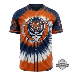 Detroit Tigers x Grateful Dead Baseball Jersey