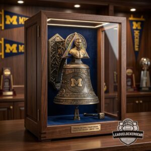 Michigan Wolverines 2026 Basketball National Champions Commemorative Bell