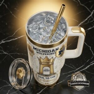 Michigan Wolverines 2026 NCAA Basketball National Champions Tumbler