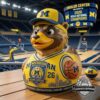 Michigan Wolverines 2026 NCAA National Champions Rubber Duck