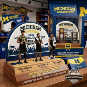 Michigan Wolverines 2026 NCAA National Champions Acrylic Plaque