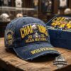 Michigan Wolverines Basketball 2026 NCAA National Champions Signed Distressed Hat