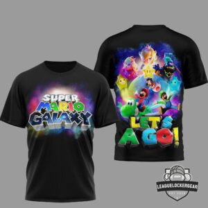 Super Mario Galaxy 3D T-Shirt