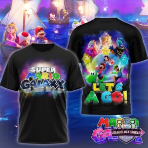 Super Mario Galaxy 3D T-Shirt
