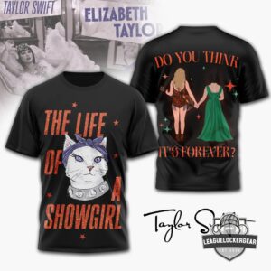 Taylor Swift The Life Of A Showgirl Cat T-Shirt