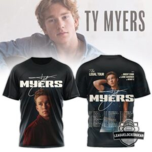 Ty Myers The Legal Tour 3D T-Shirt