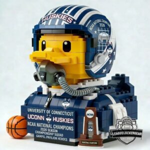 UConn Huskies NCAA National Champions Building Blocks Set